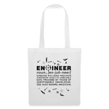 engineer - Tote Bag - white - Front