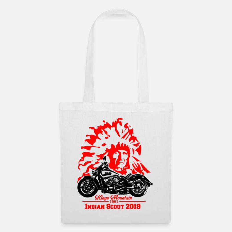 Indian Scout 2019 American Classic Legend - Stoffbeutel - Weiß