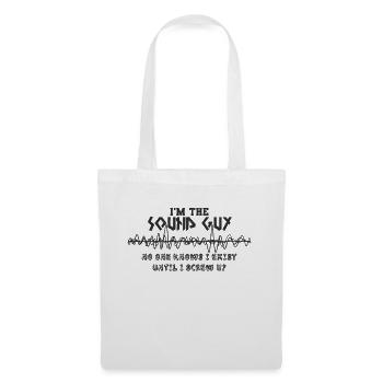 ingénieur du son - Sac en tissu - blanc - Devant