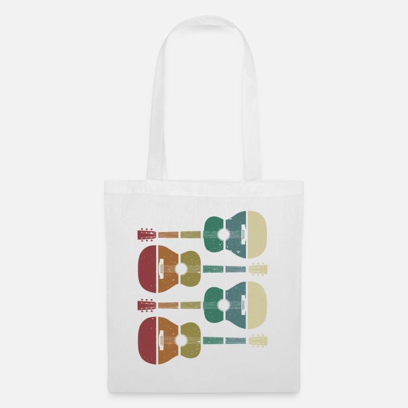 guitars - Tote Bag - white