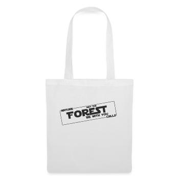 Nature de la forêt - Sac en tissu - blanc - Devant
