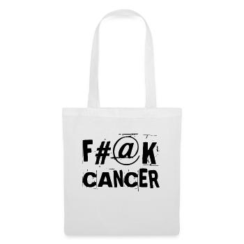 Va te faire foutre le cancer - Sac en tissu - blanc - Devant