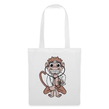 Veterinarian monkey doctor doctor hospital - Tote Bag - white - Front