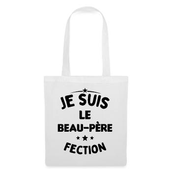 Je suis Le Beau Père-Fection - Sac en tissu - blanc - Devant