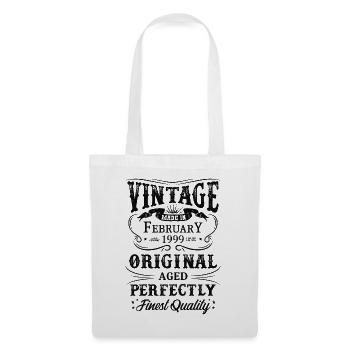 Vintage Made In 1999 Built February 1999 Born - Tote Bag - white - Front