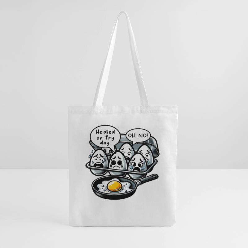 Eggs Fried Egg Easter Meme Tote Bag