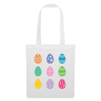 Easter Eggs - Tote Bag - white - Front