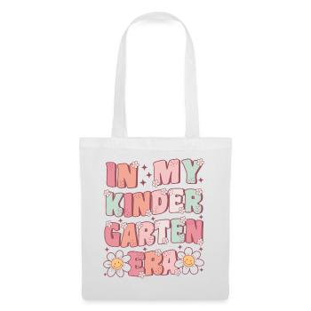 À l’époque de ma maternelle, premier jour groovy - Sac en tissu - blanc - Devant