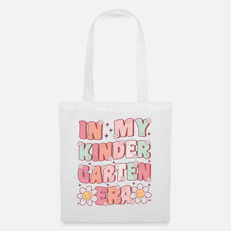 In meiner Kindergarten-Ära grooviger erster Tag - Stoffbeutel - Weiß