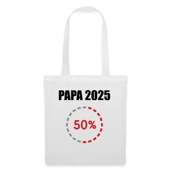 Dad 2025 Gift Men Men Father Pregnant - Tote Bag - white - Front