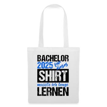 Bachelor 2025 Assez appris Cadeau Etudiant Uni - Sac en tissu - blanc - Devant