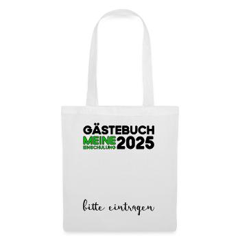 Guestbook School Enrollment 2025 Young Girls Schoolchild - Tote Bag - white - Front