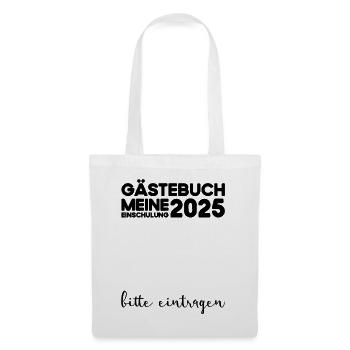 Guestbook School Enrollment 2025 Young Girls Schoolchild - Tote Bag - white - Front