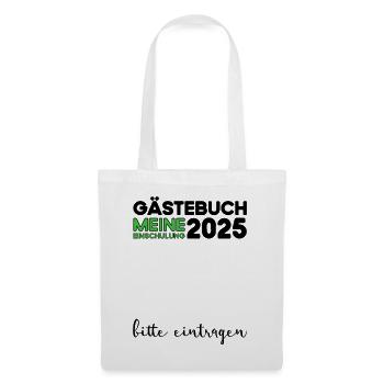Guestbook School Enrollment 2025 Young Girls Schoolchild - Tote Bag - white - Front