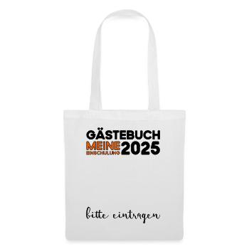 Guestbook School Enrollment 2025 Young Girls Schoolchild - Tote Bag - white - Front