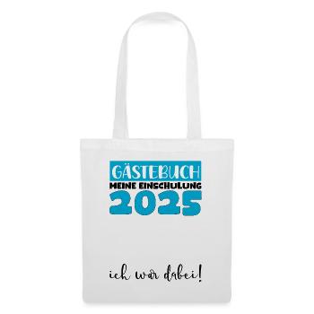 Guestbook School Enrollment 2025 Young Girls Schoolchild - Tote Bag - white - Front