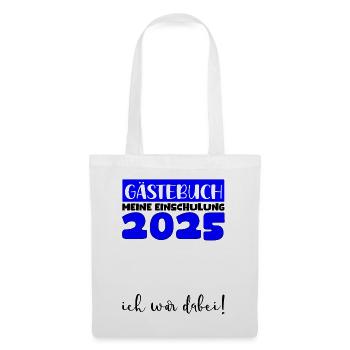 Guestbook School Enrollment 2025 Young Girls Schoolchild - Tote Bag - white - Front