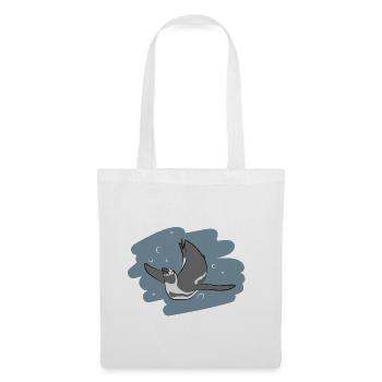 Illustrations Design "Penguin Kisses" - Tote Bag - white - Front