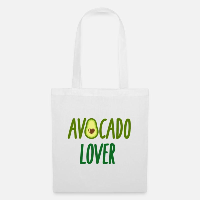 Avocado - Stoffbeutel - Weiß