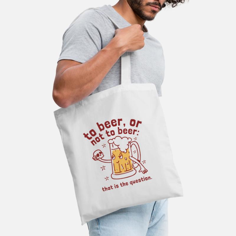 Bier oder nicht Bier Stoffbeutel