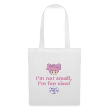 Polly Pocket™ Spruch Mit Logo - Stoffbeutel - Weiß - Vorne