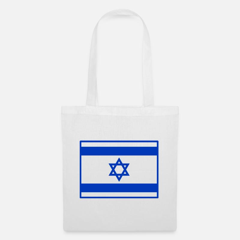 Israël - Sac en tissu - blanc