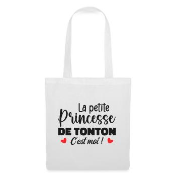 Uncle's Little Princess - Tote Bag - white - Front