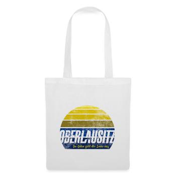 Oberlausitzer Sonnenaufgang - Stoffbeutel - Weiß - Vorne