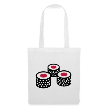 Sushi - Sac en tissu - blanc - Devant