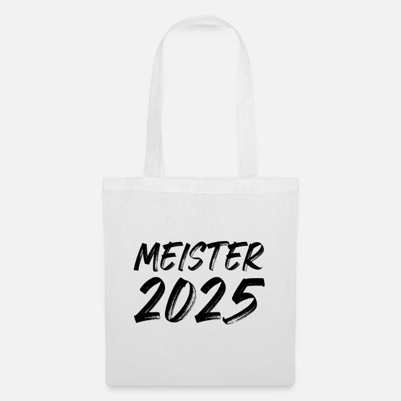 Meister 2025 - Stoffbeutel - Weiß