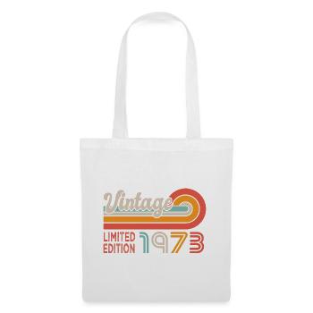 Anniversary 50 years vintage anniversary 1973 - Tote Bag - white - Front