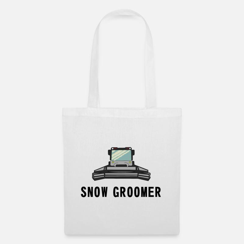 Snow Groomer - Stoffbeutel - Weiß