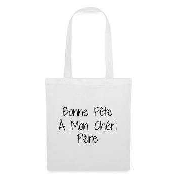 Happy Father's Day to my darling father's day - Tote Bag - white - Front