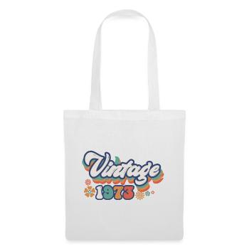 1973 Anniversary 50 years Vintage - Tote Bag - white - Front