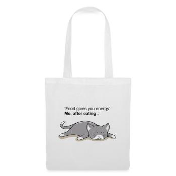 Meme Cat Funny Animals Sayings Graphic Art - Tote Bag - white - Front