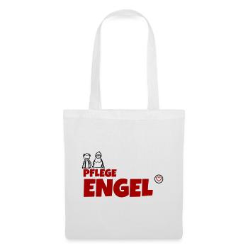 Pflege Engel - Stoffbeutel - Weiß - Vorne