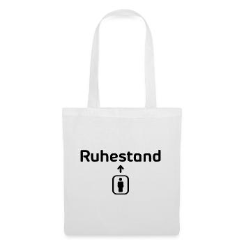 Aufzug Rente3 - Stoffbeutel - Weiß - Vorne