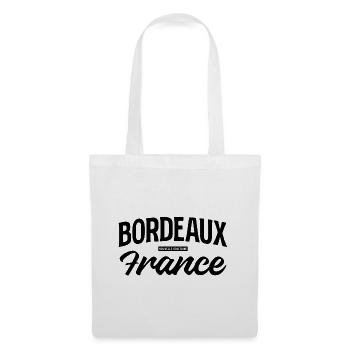 Bordeaux Fra - Stoffbeutel - Weiß - Vorne