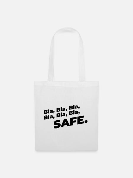 Safe - Stoffbeutel - Weiß