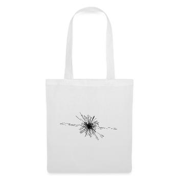 Explosion d’étoiles vectorielles Nova - Sac en tissu - blanc - Devant
