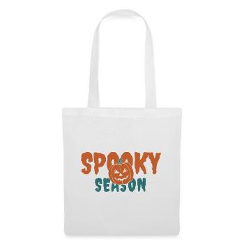 Spooky season - Halloween - Pumpkin - Ghost -Scary - Tote Bag - white - Front
