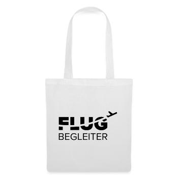 Flugbegleiter - Stoffbeutel - Weiß - Vorne