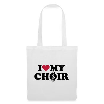 chorale - Sac en tissu - blanc - Devant