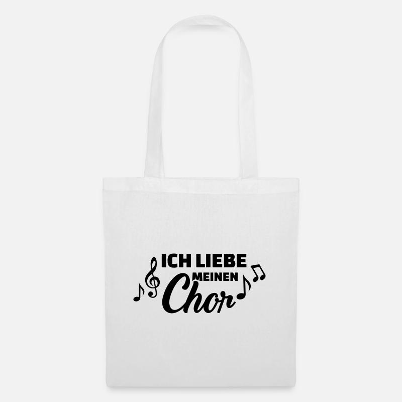 Chor - Stoffbeutel - Weiß