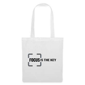 photographer photograph focus objectively - Tote Bag - white - Front