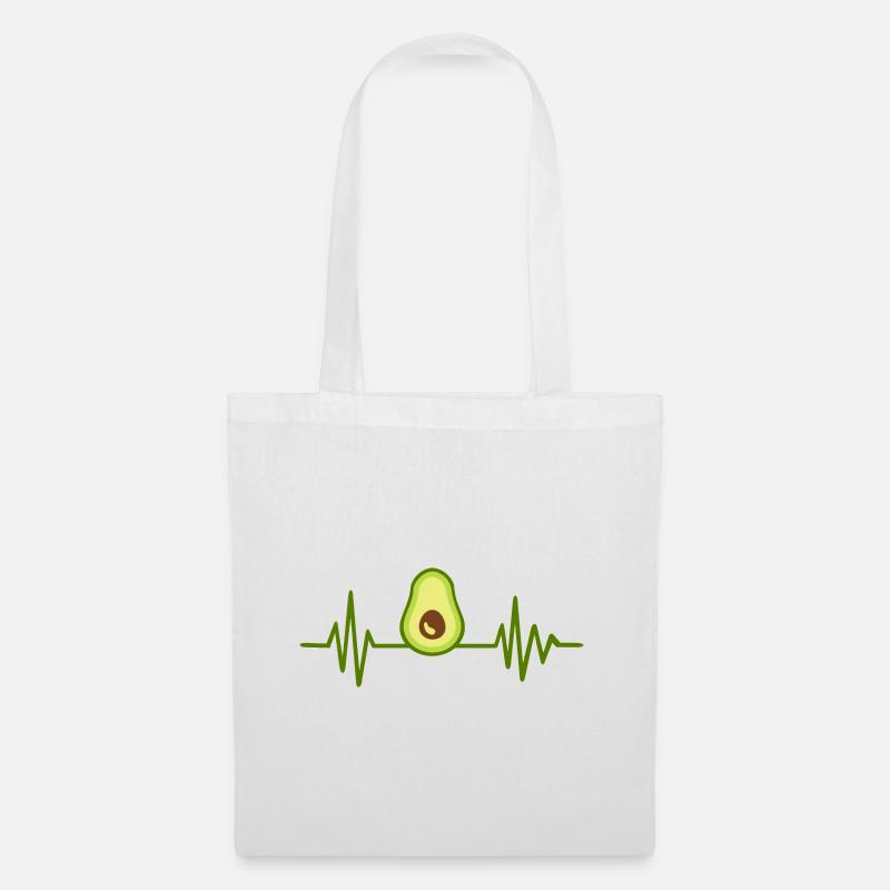avocado - Tote Bag - white