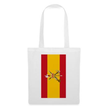 Affaire téléphonique du drapeau de la Légion espagnole - Sac en tissu - blanc - Devant