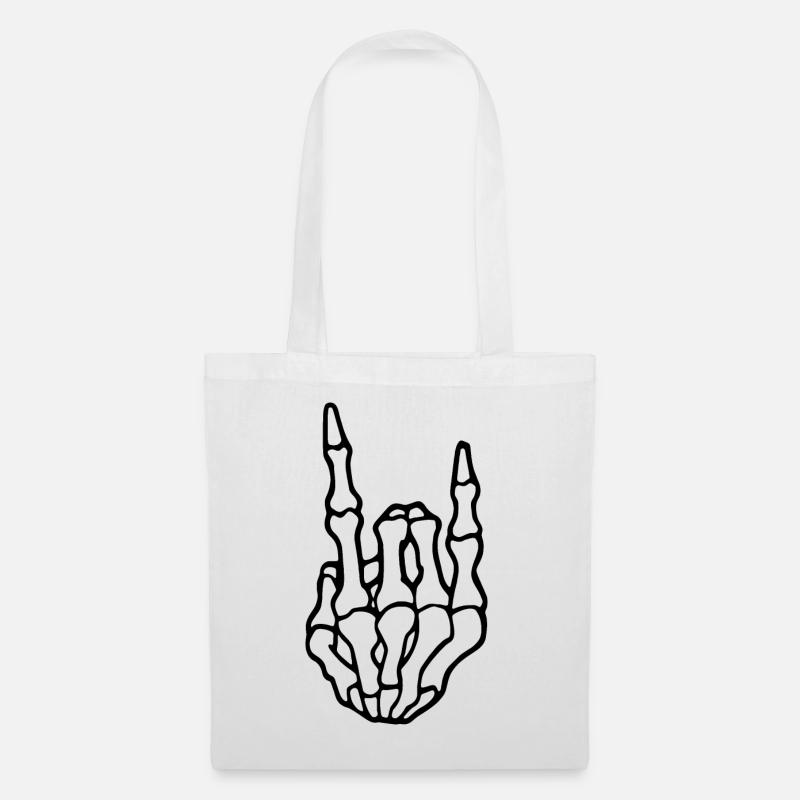 Bones - Tote Bag - white