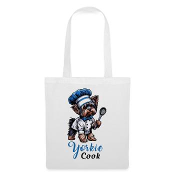Yorkshire terrier cook - Tote Bag - white - Front