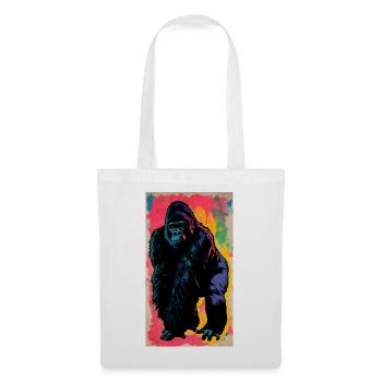 gorilla - Tote Bag - white - Front